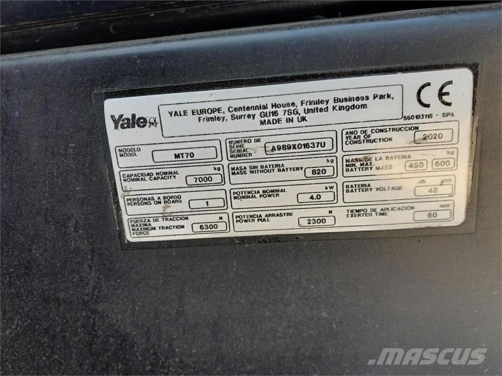 Yale MT70 Rukovanje materijalom – ostalo