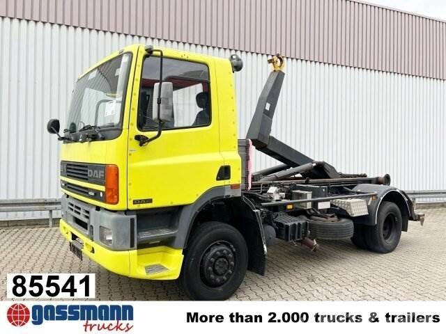 DAF 65.210 4x4 Rol kiper kamioni s kukama za dizanje