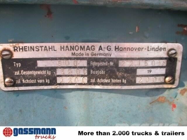 Hanomag Granit 500 Građevinarstvo – ostalo