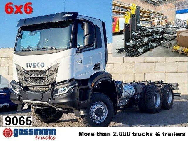 Iveco T-Way 360 6x6 Rol kiper kamioni s kukama za dizanje