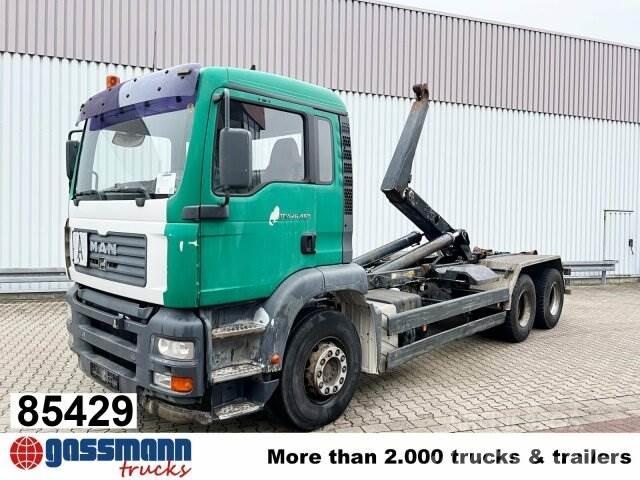 MAN TGA 26.463 6x4 BB Rol kiper kamioni s kukama za dizanje