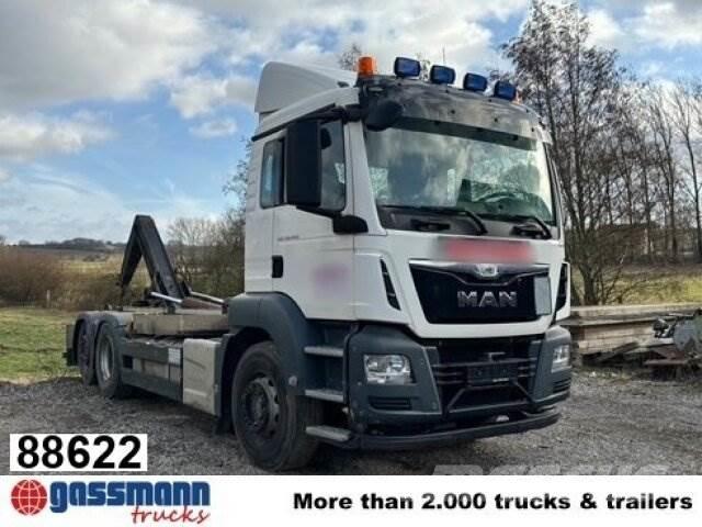MAN TGS 26.440 6x2 BL Rol kiper kamioni s kukama za dizanje