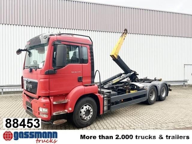 MAN TGS 26.440 6X4 BL Rol kiper kamioni s kukama za dizanje