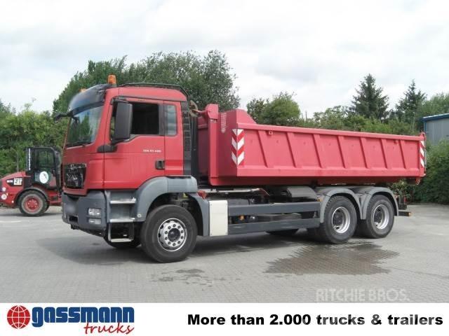 MAN TGS 33.400 6x4 BL Rol kiper kamioni s kukama za dizanje