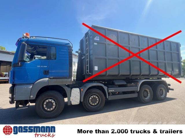MAN TGS 35.480 8x4 BL Rol kiper kamioni s kukama za dizanje