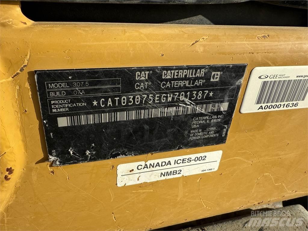 CAT 307.5 Bageri gusjeničari