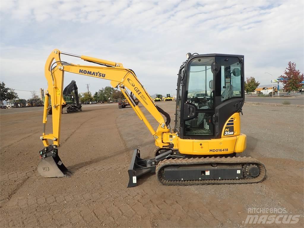 Komatsu PC35MR-5 +1 Bageri gusjeničari