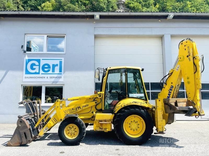 Komatsu WB97R-2 Utovarni rovokopači