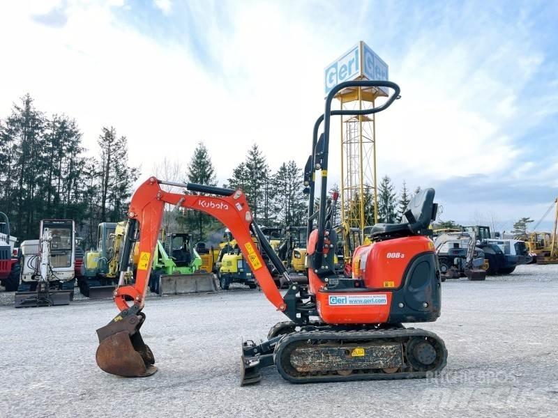 Kubota K008-3 Mini bageri <7t