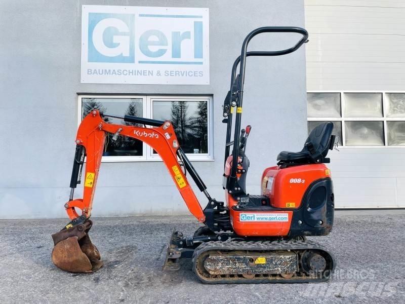 Kubota K008-3 Mini bageri <7t