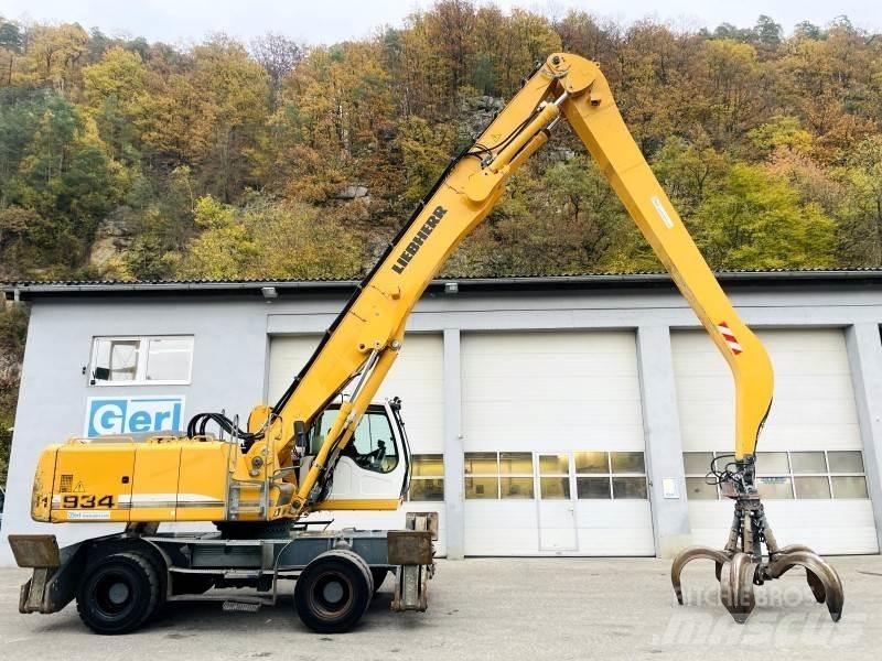 Liebherr A934C Bageri za manipuliranje materijalom / otpadom