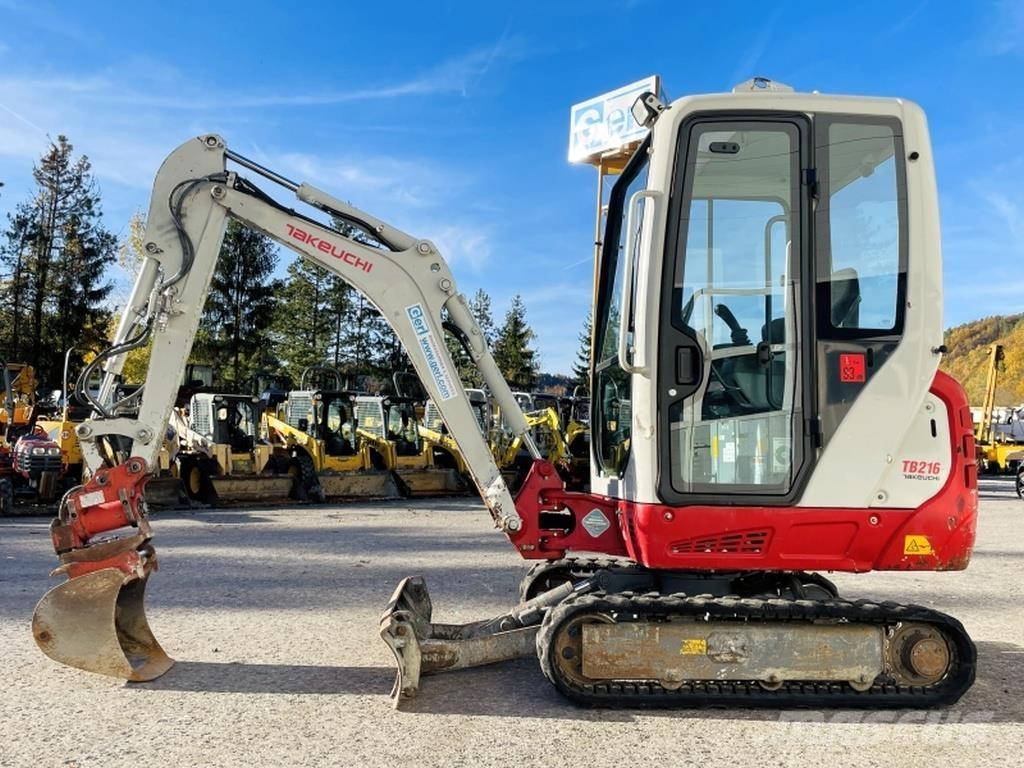 Takeuchi TB216 Mini bageri <7t