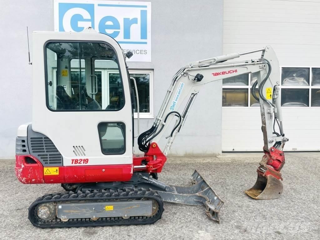 Takeuchi TB219 Mini bageri <7t