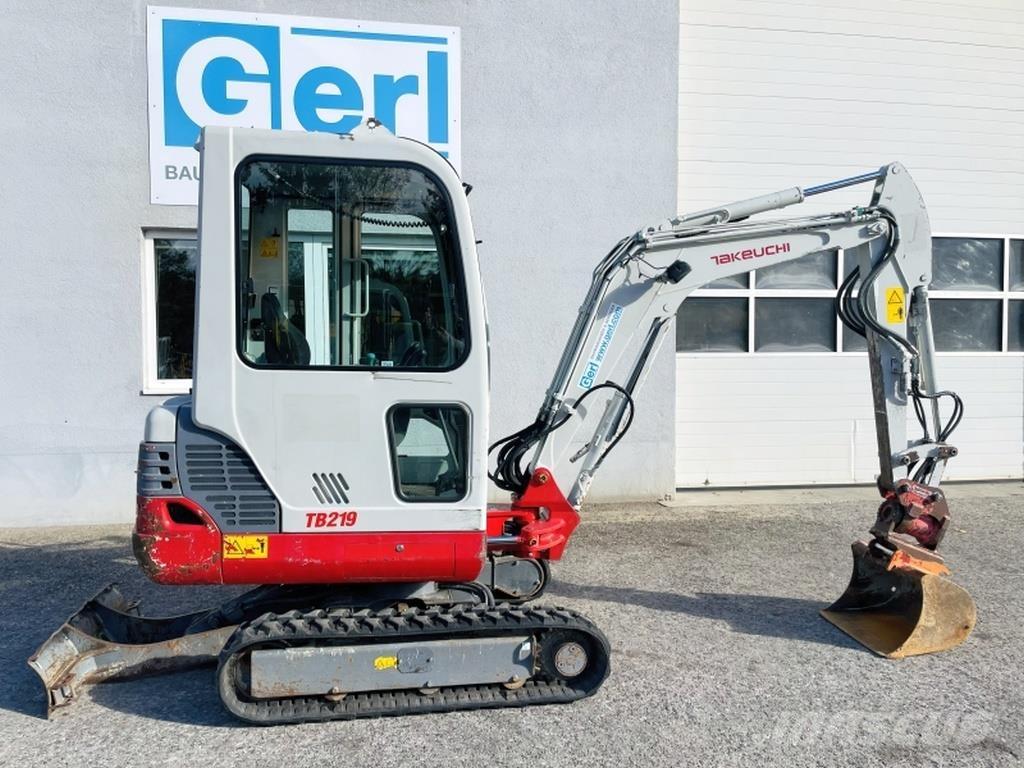 Takeuchi TB219 Mini bageri <7t