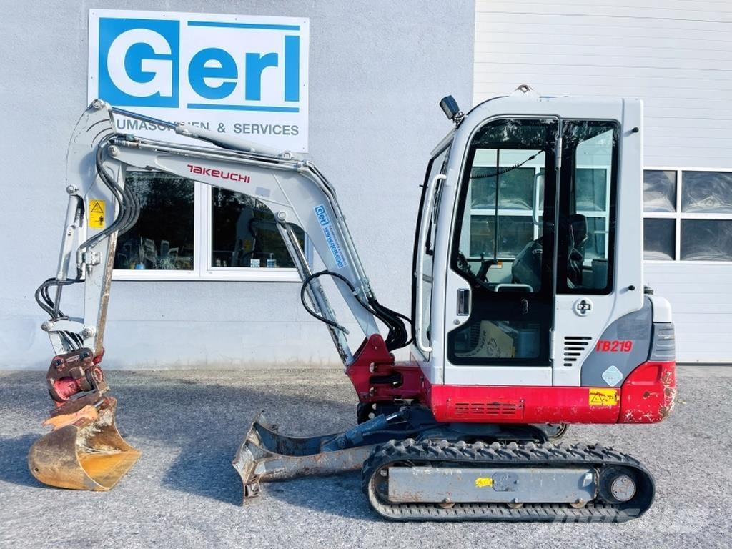 Takeuchi TB219 Mini bageri <7t