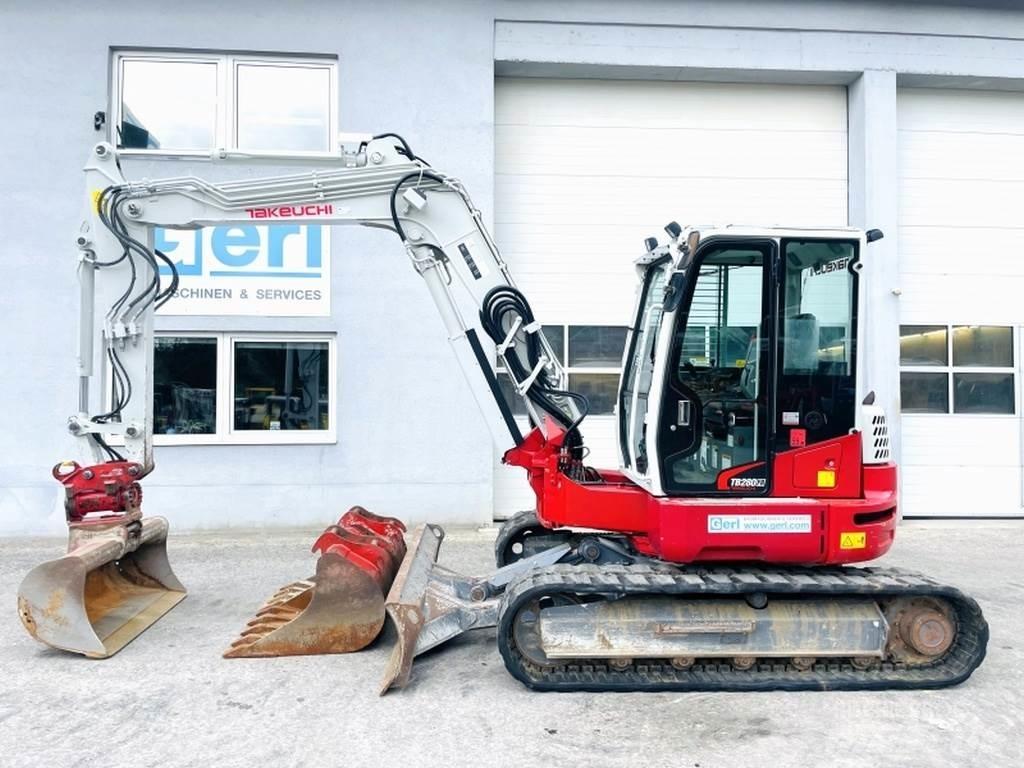 Takeuchi TB280FR Mini bageri <7t