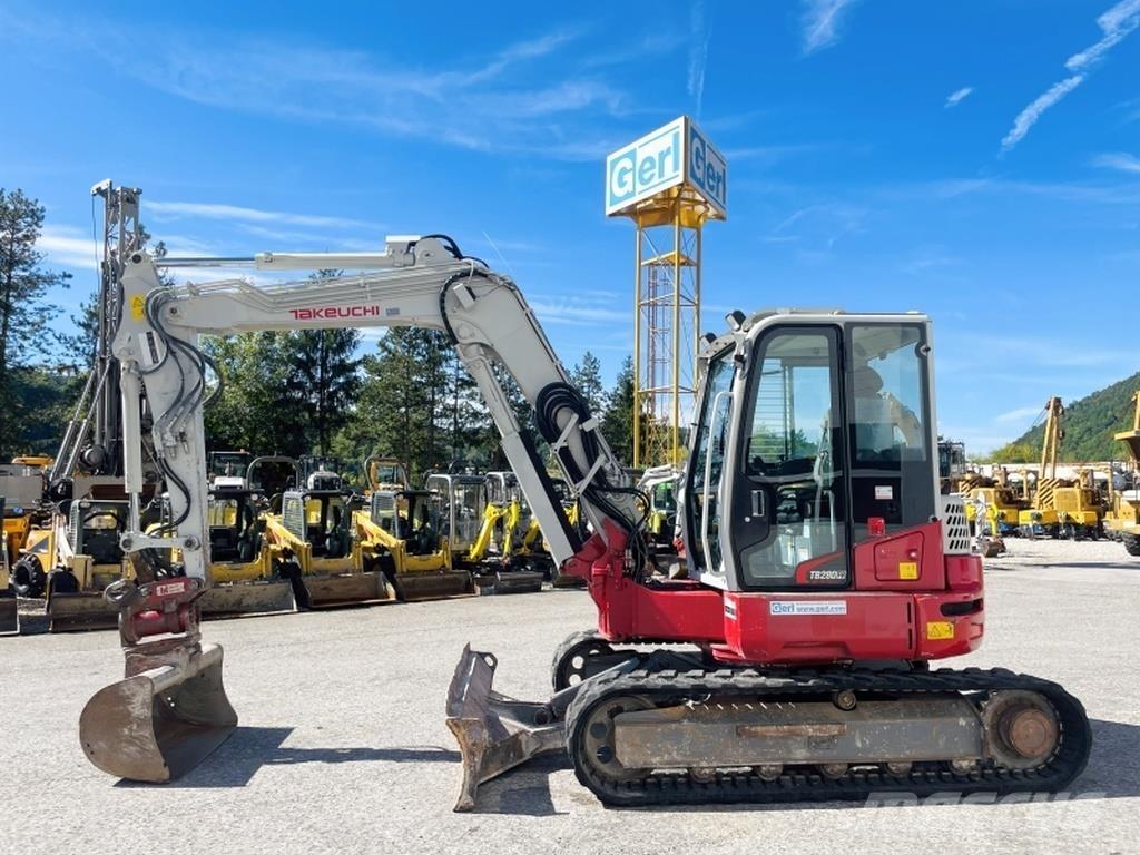 Takeuchi TB280FR Mini bageri <7t