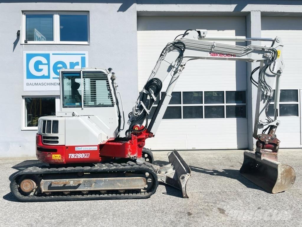 Takeuchi TB280FR Mini bageri <7t