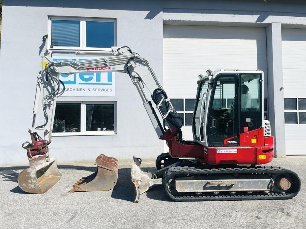 Takeuchi TB280FR Mini bageri <7t