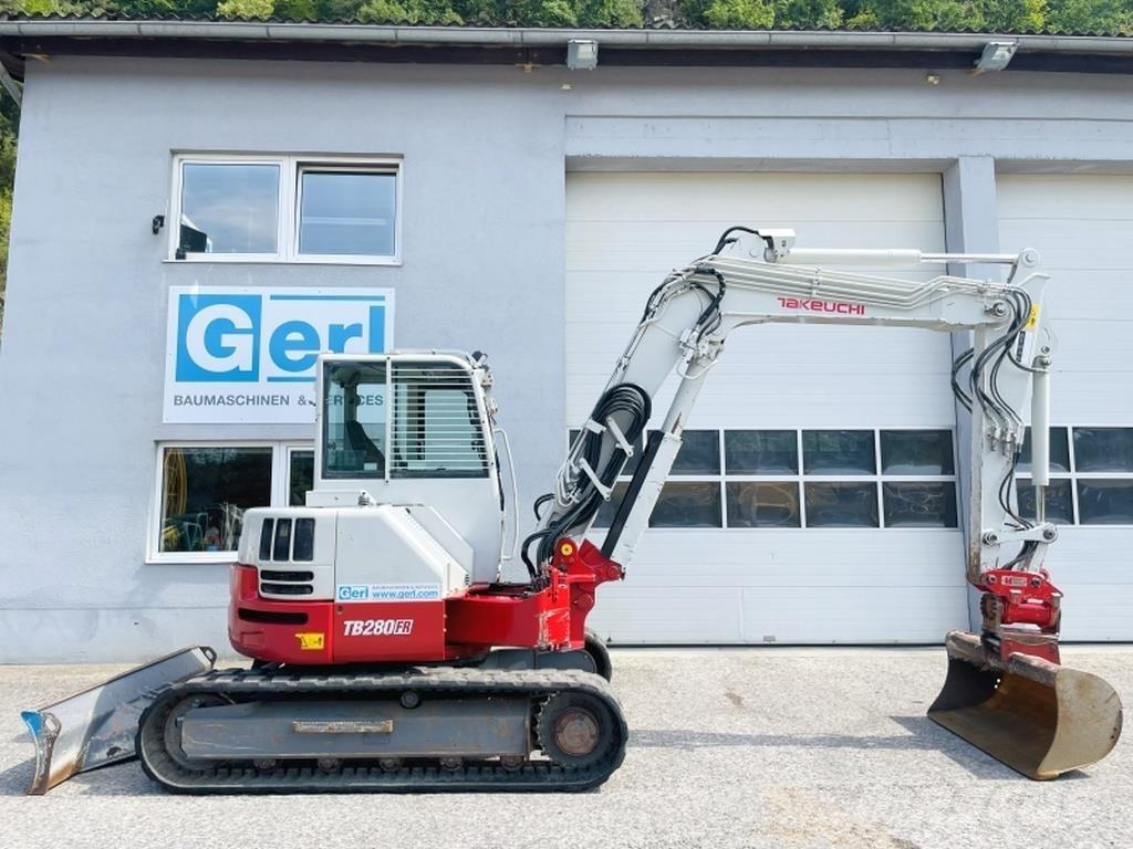 Takeuchi TB280FR Mini bageri <7t