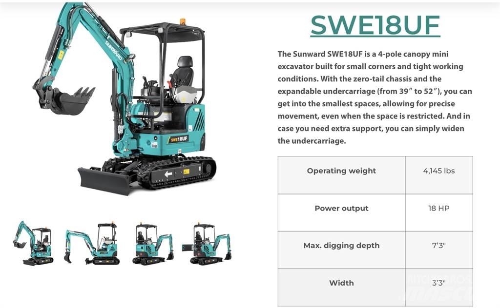 Sunward SWE18 Bageri gusjeničari