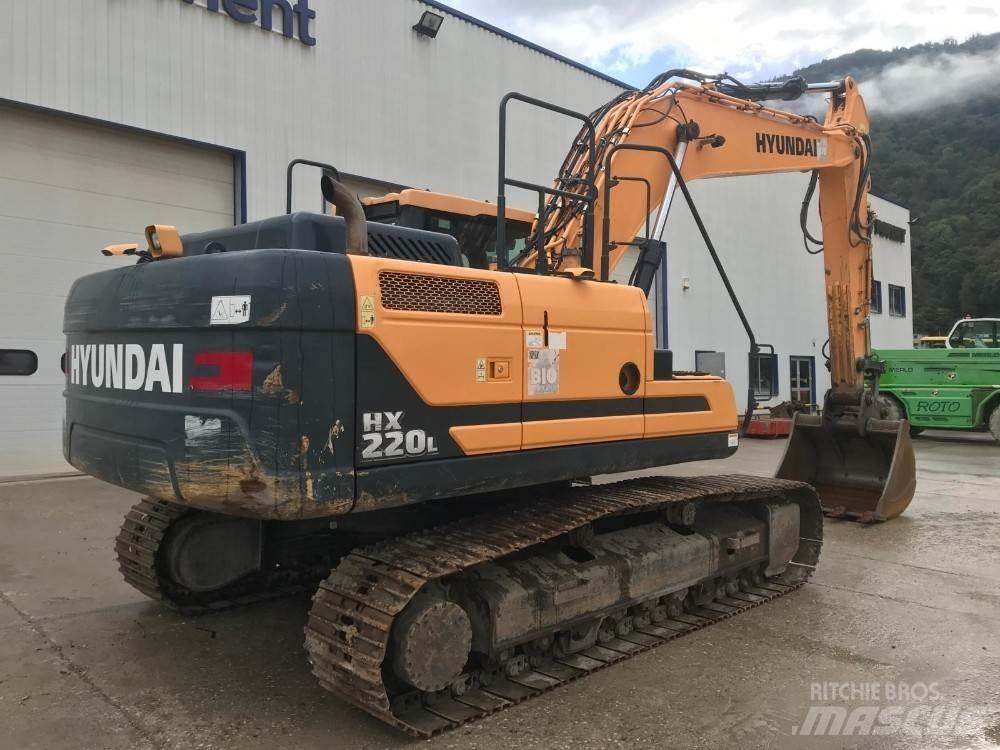 Hyundai HX220L Bageri gusjeničari