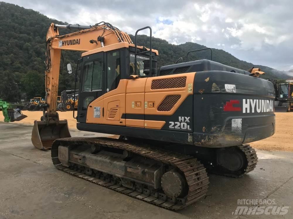 Hyundai HX220L Bageri gusjeničari