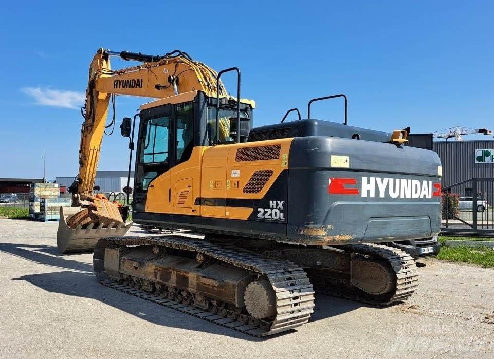 Hyundai HX220L Bageri gusjeničari