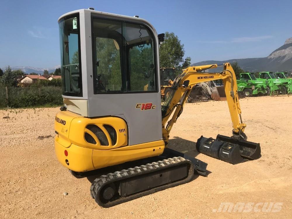 New Holland E18C Mini bageri <7t