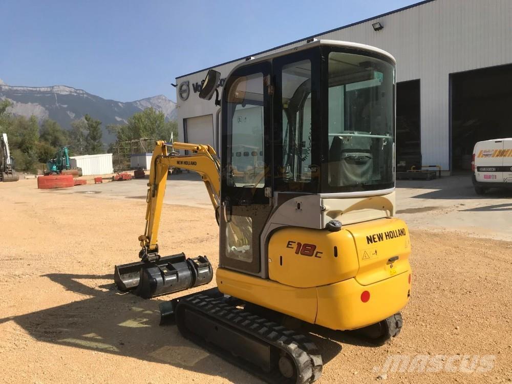 New Holland E18C Mini bageri <7t