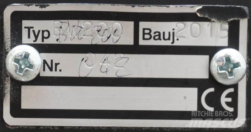 Gruma BW200 Ostali priključci i komponente