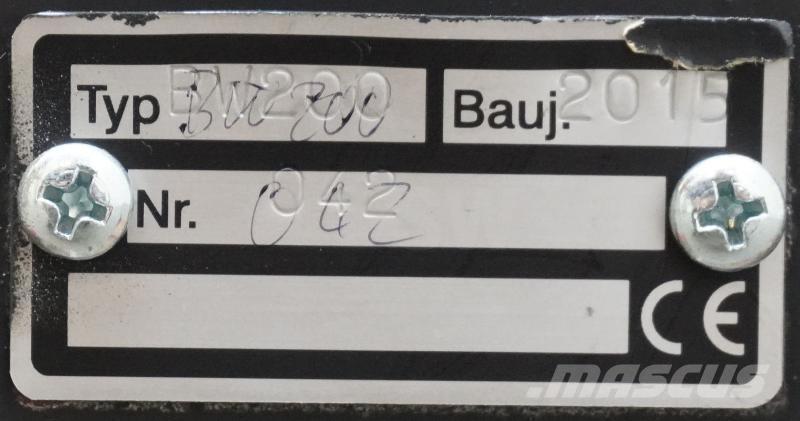 Gruma BW200 Ostali priključci i komponente