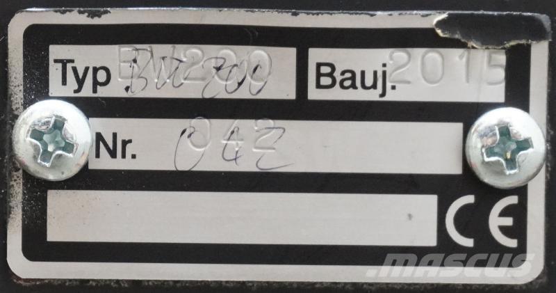 Gruma BW200 Ostali priključci i komponente