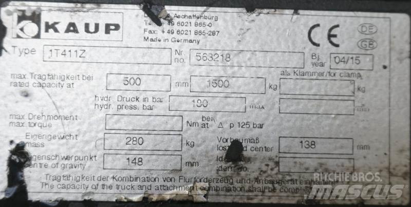 Kaup 1T411Z Ostali priključci i komponente