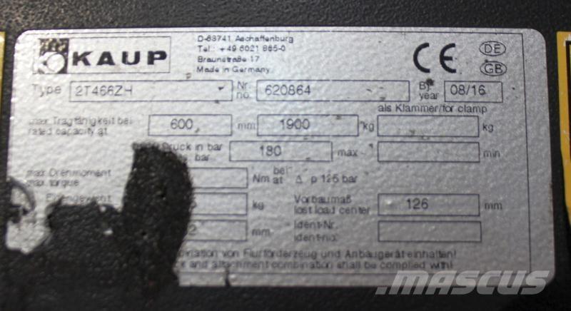 Kaup 2T466ZH Ostali priključci i komponente