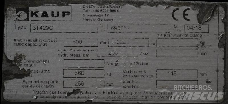 Kaup 3T429C Rukovanje materijalom – ostalo