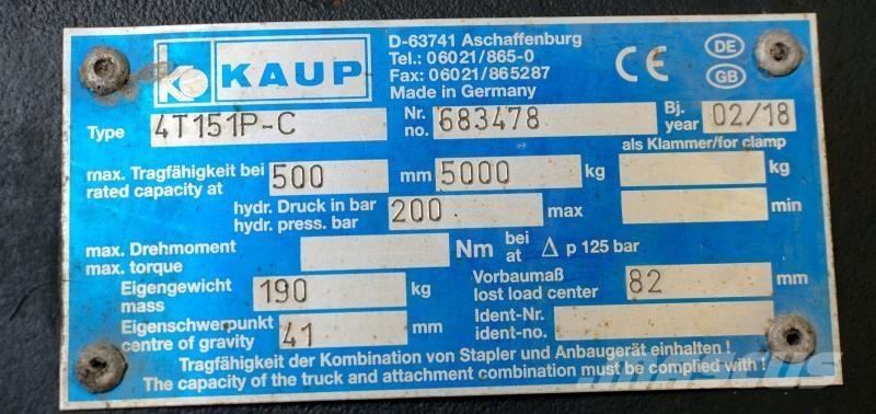 Kaup 4T151P-C Ostali priključci i komponente
