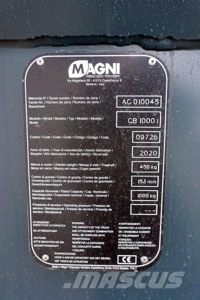 Magni 1000 L Rukovanje materijalom – ostalo