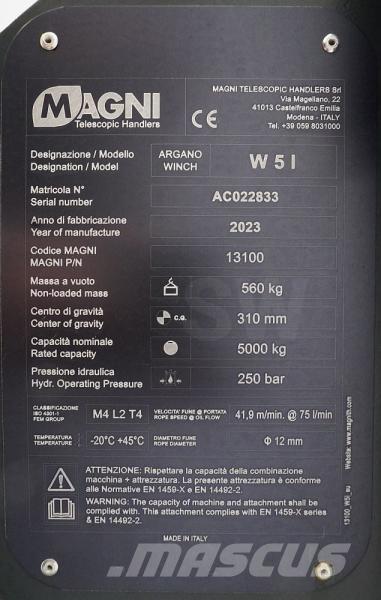 Magni W 5 I Rukovanje materijalom – ostalo