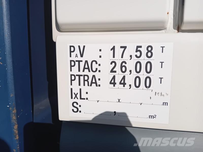 DAF XF105 460 Kamioni sa otvorenim sandukom