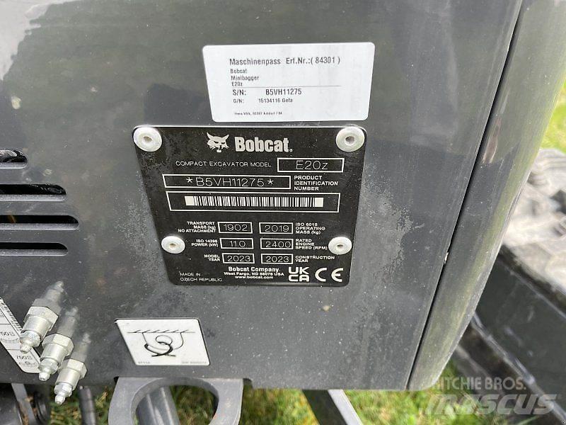 Bobcat E 20z Mini bageri <7t