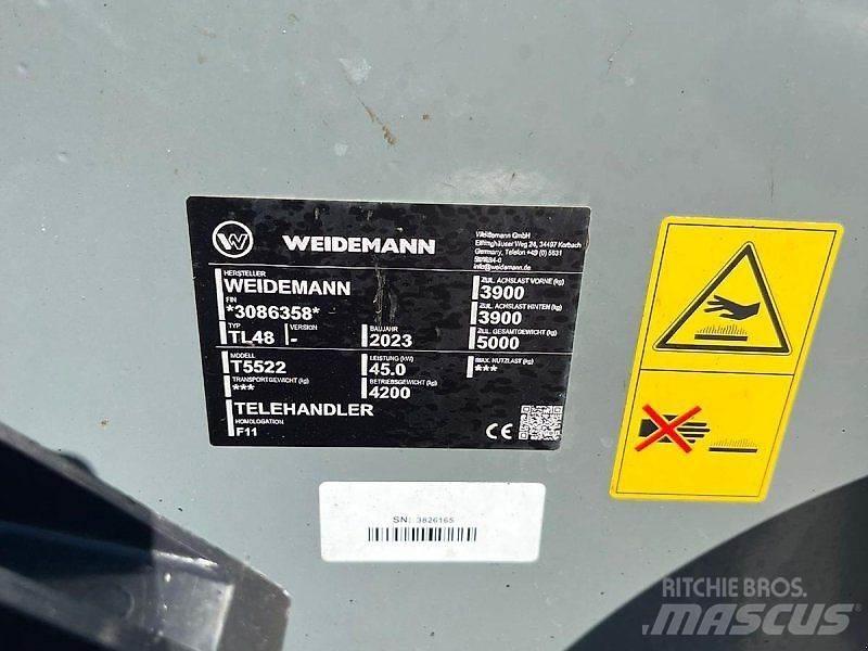 Weidemann T5522 Teleskopski viličari