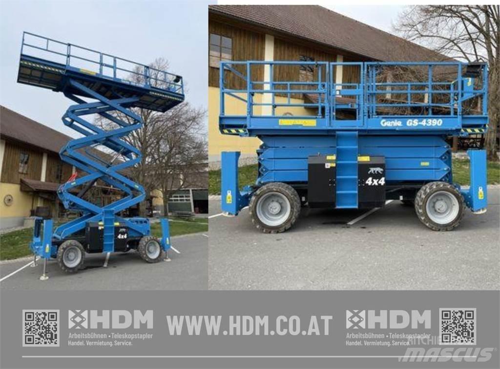 Genie GS-4390RT Škaraste platforme