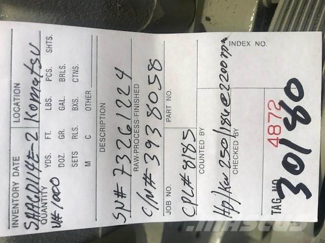 Cummins 6CT8.3 Motori