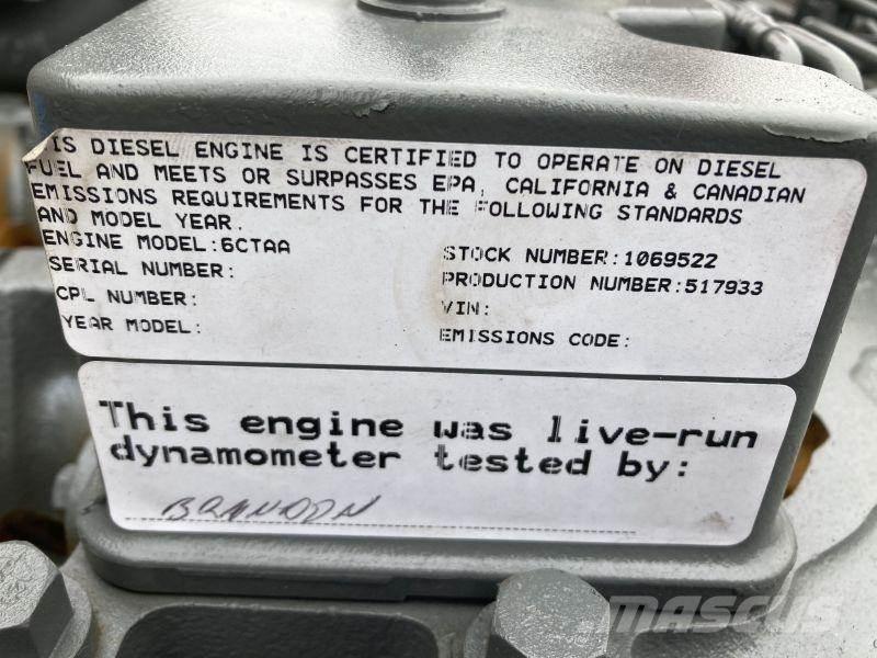 Cummins 6CT8.3 Motori