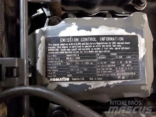 Komatsu SAA6D125E-6 Motori