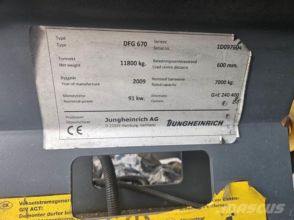 Jungheinrich DFG670 Dizelski viličari