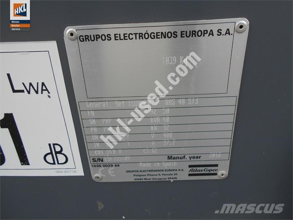 Atlas Copco QAS 40 KDS Ostali agregati