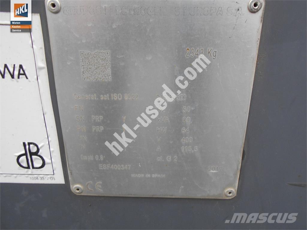 Atlas Copco QAS 80 Ostali agregati