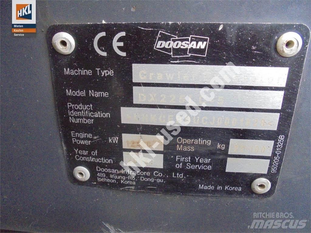 Doosan DX 225 LC-5 Bageri gusjeničari